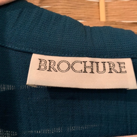 🫐 Vintage 80s grandma dark turquoise matching set - Picture 8 of 10